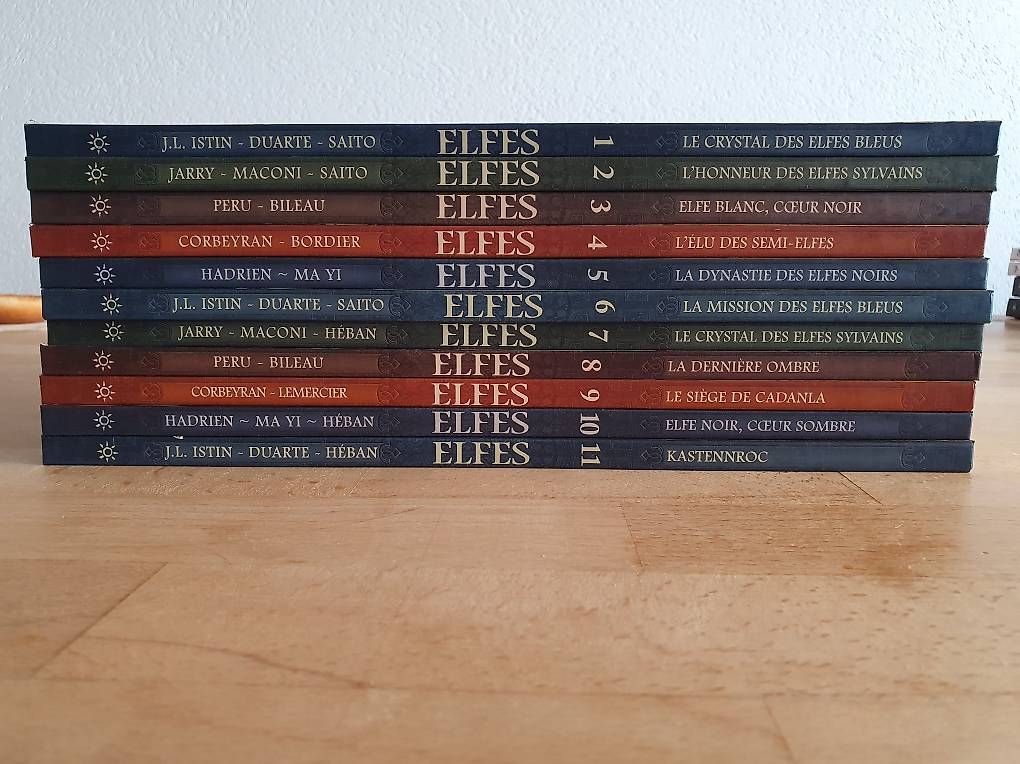 Comics: Elfes tomes 1 à 11 – Gebraucht aus Neuchâtel von axe_rq7r