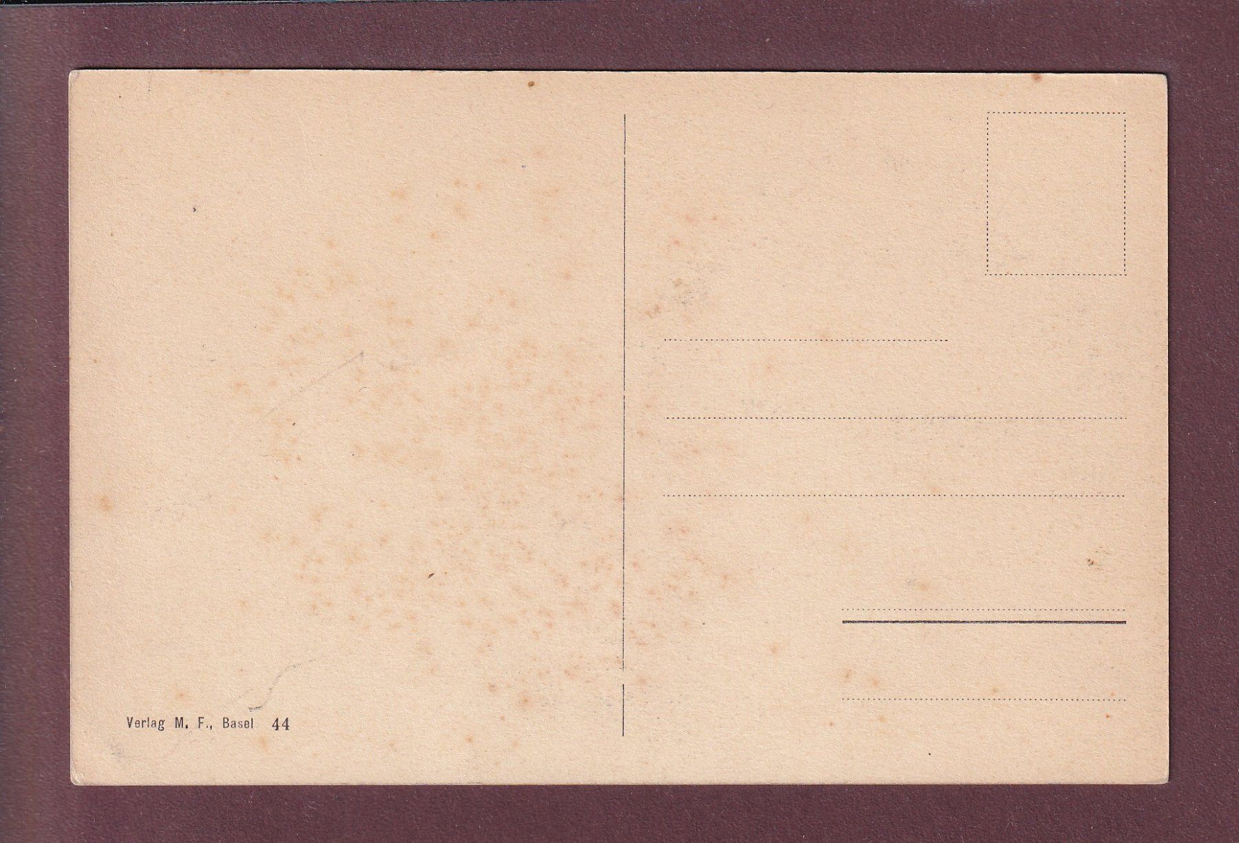 Cartoline postali: BASEL - Petersgraben - London Tea TEE – Usato da Pully venduto da nicecards 1