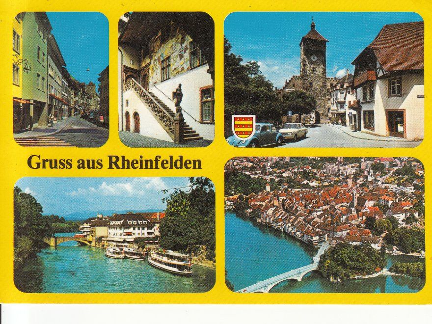 Cartoline postali: Rheinfelden 1987 – Usato da Bürglen TG venduto da StampGraf