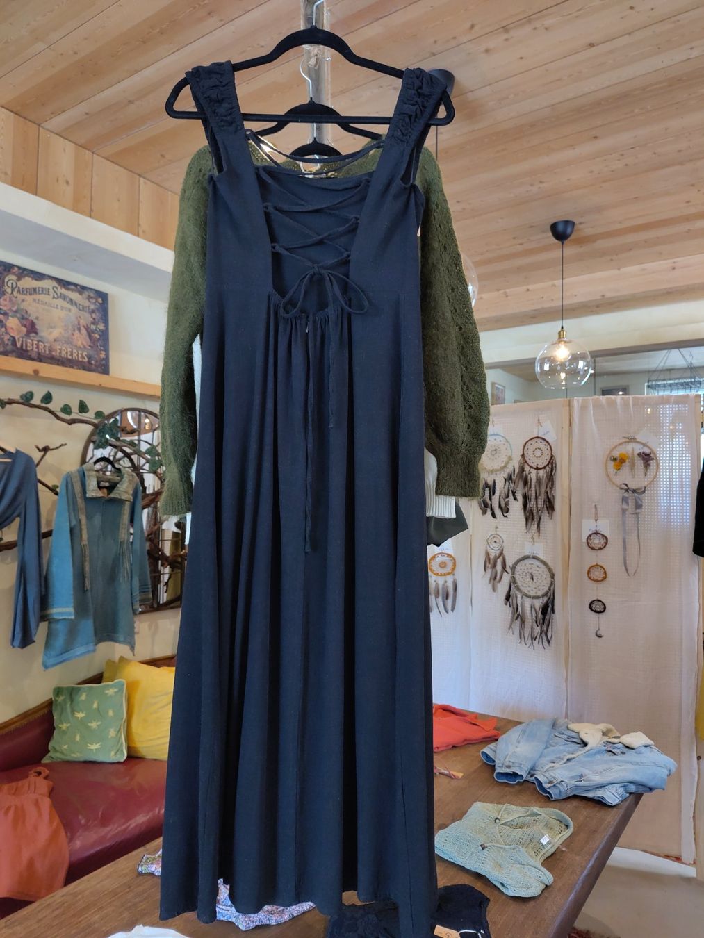 Stradivarius Vestiti: Stradivarius Kleid Schwarz Baumwolle M – Nuovo (secondo la descrizione) da Losone venduto da ell_nora89 1