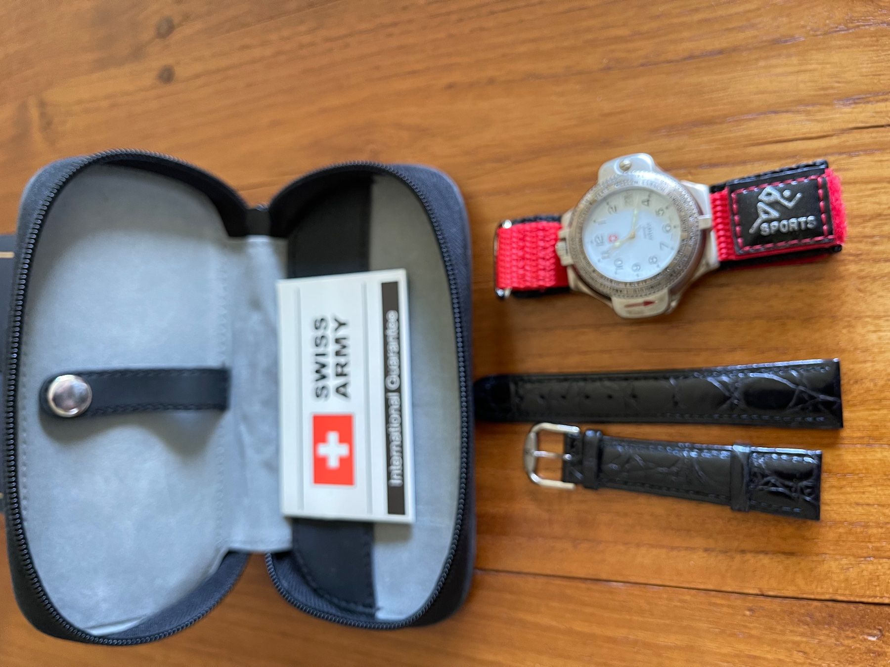 Michel Jordi Orologi: Zeno Swiss Army Armbanduhr mit Kompass – Nuovo (secondo la descrizione) da Hessigkofen venduto da lamdanreisen 2