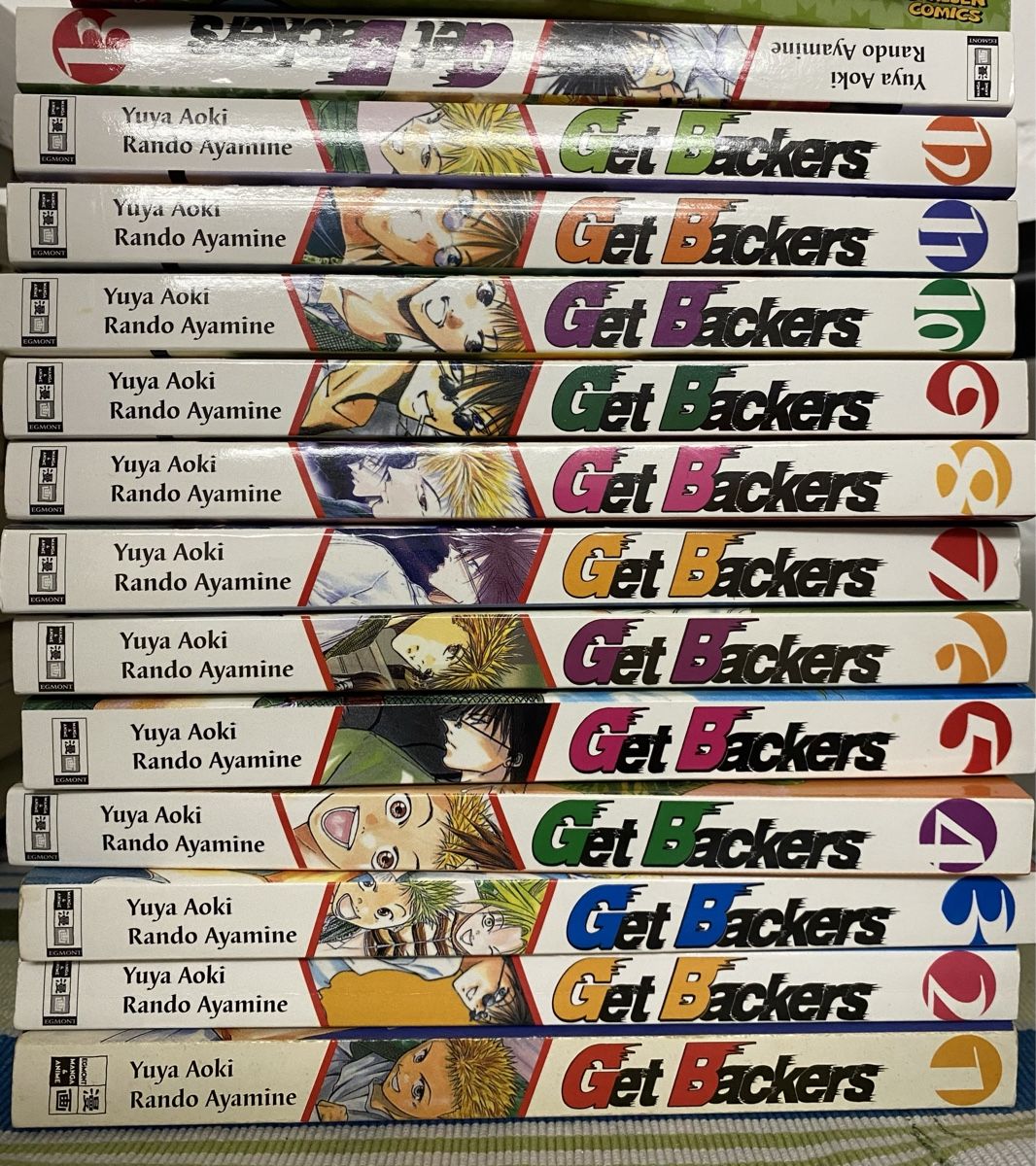 Fumetti: Get Backers Manga 1-12 – Usato da Schleinikon venduto da kar_8ww7