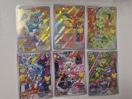 Pokémon 30th – First Partner Serie 2 Promo Set 6 Cards DE