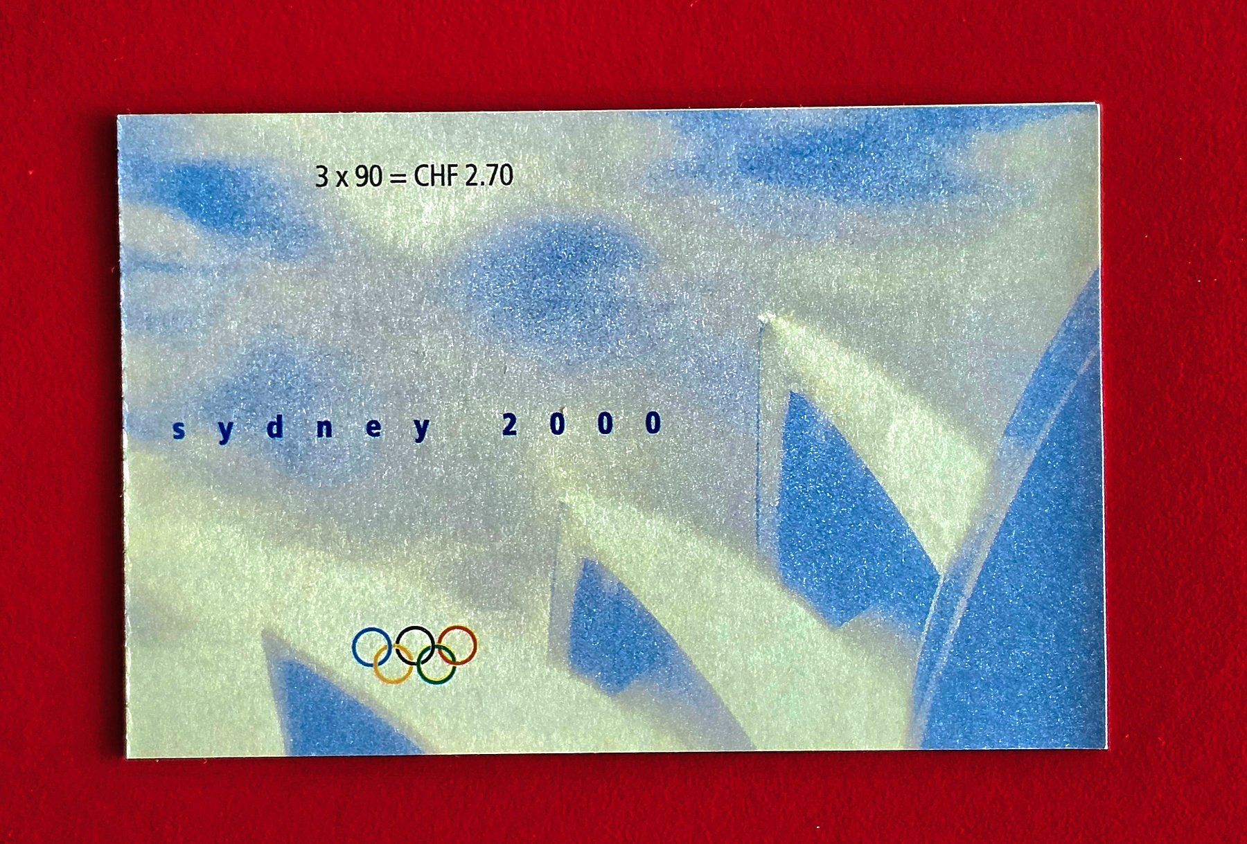 Tutti i francobolli: OLYMPISCHE SP. OLYMPIADE SYDNEY MARKENHEFT 2000** POSTFRISCH – Nuovo (secondo la descrizione) da Düdingen venduto da Quartierstrasse 2