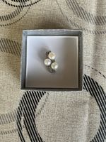 Pendentif argent et perles