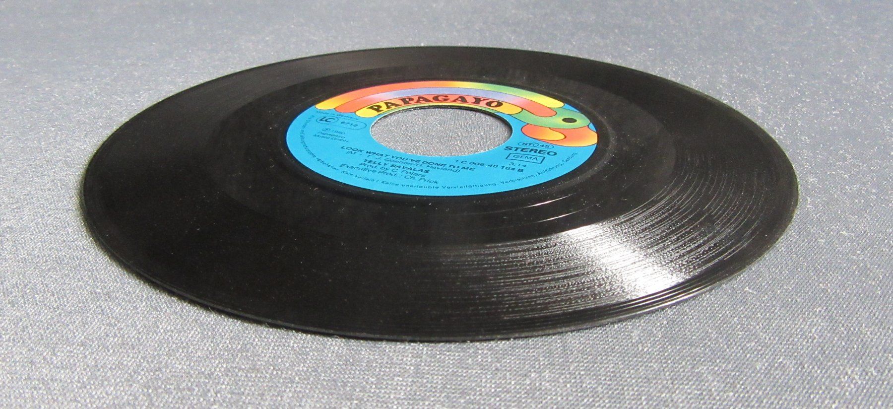 Vinyles: Telly Savalas - Some Broken Hearts Never Mend - Single – D'occasion à Auenstein par Padabimbim 3