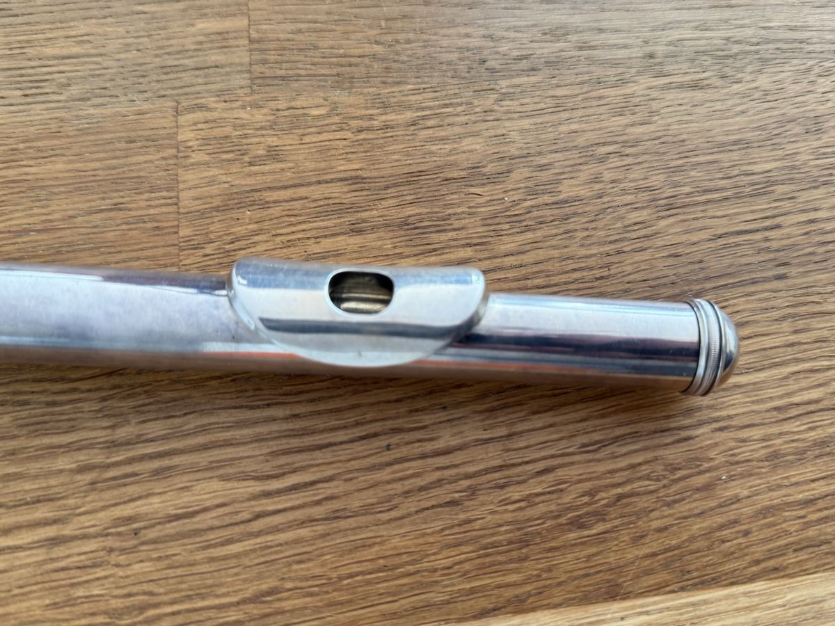 Yamaha Strumenti musicali: Querflöte Yamaha YFL 32 Mit Sterling Silber Stempel – Usato da Goldach venduto da Messerguru 4