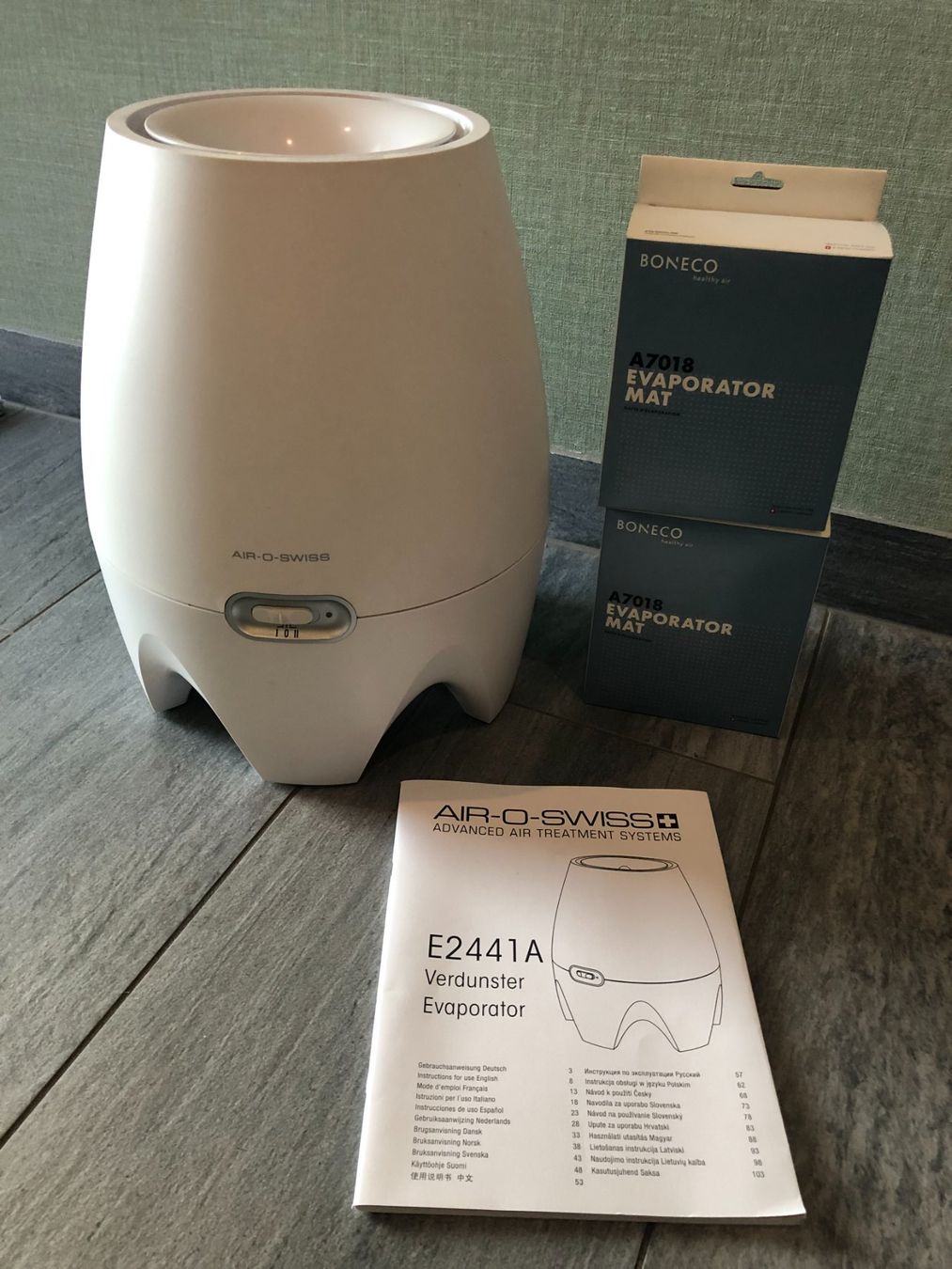Luftbefeuchter: Air-O-Swiss E2441A Luftbefeuchter - Top Zustand – Gebraucht aus Wohlen AG von Sgds