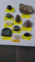 10er Set Trommelsteine mit seltenem Stern Saphir: Set 27