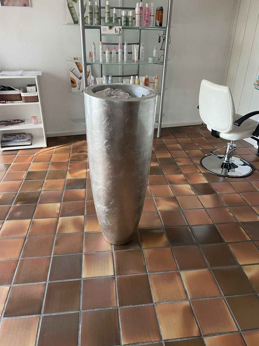 Blumentöpfe: Blumentopf Silber  – Gebraucht aus Volketswil von Edwiga01