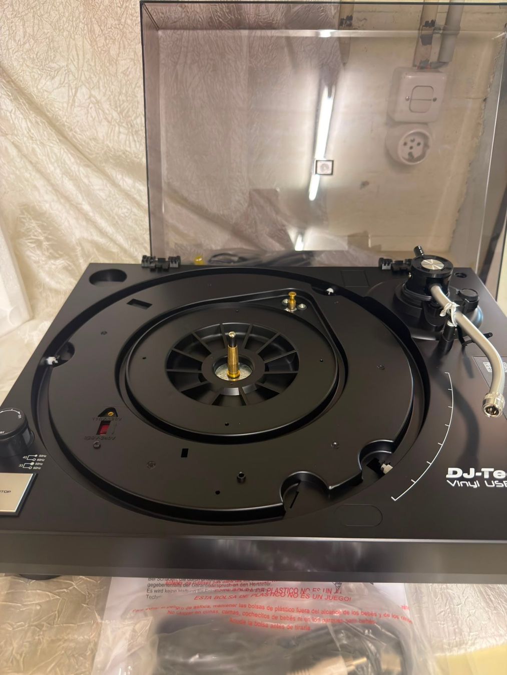 Dj-Tech Tourne-disques: DJ-Tech Vinyl USB S G Plattenspieler mit USB – Neuf (Voir description) à Schlieren par Stadtammannamt_8952 4