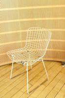 Vintage Wire Chair, EMU Italy Weiss – Mid Century