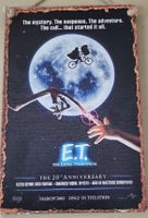 E.T. - Filmplakat auf Holz, 20th Anniversary