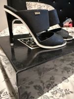Roccobarocco Pantoletten schwarz Absatzschuhe neuwertig