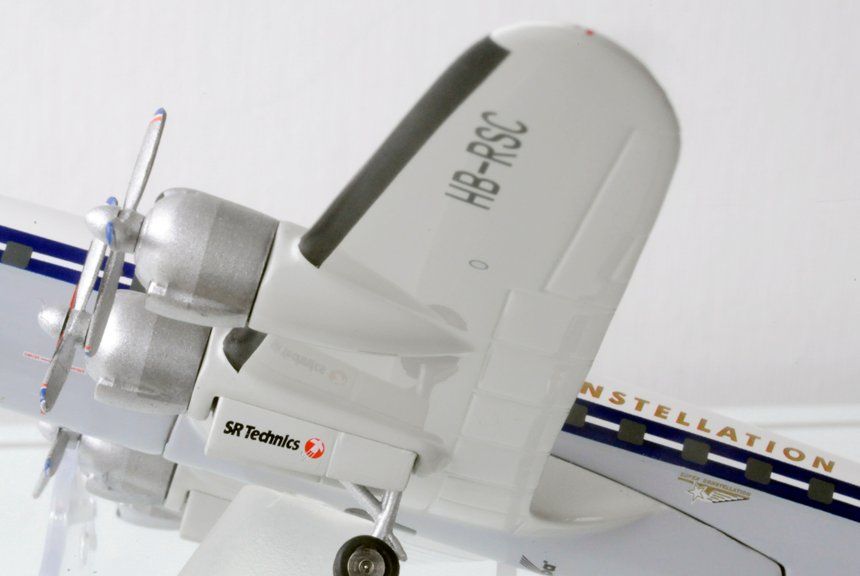 Lockheed Modellbausätze & Standmodelle: Breitling Lockheed L-1049H Super Constellation  HB-RSC 1:200 – Neu (gemäss Beschreibung) aus Nürensdorf von  3