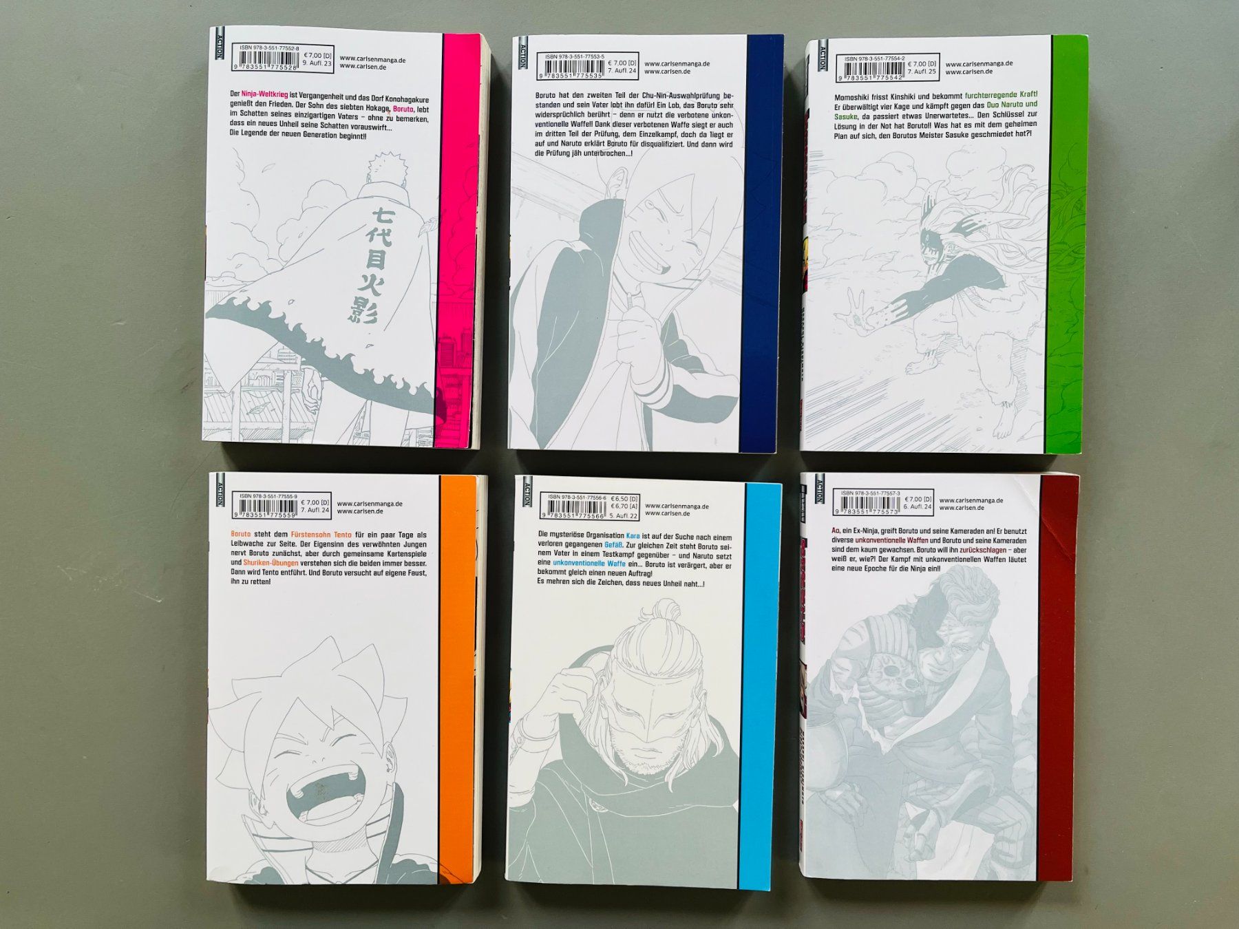 Fumetti: Boruto – Naruto Next Generation", Band 1 bis 6 – Usato da Zürich venduto da wataya 1