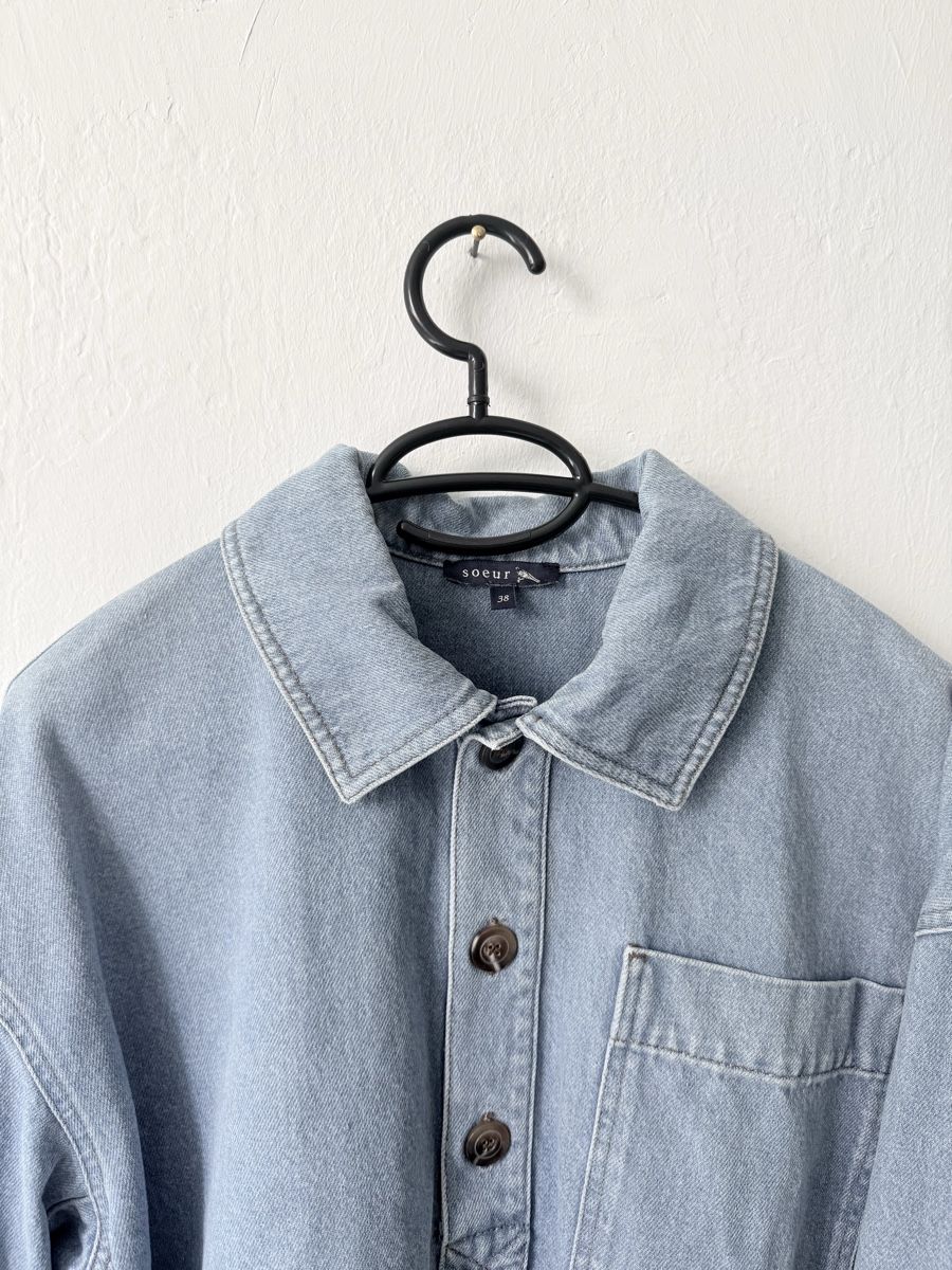Soeur Blusen: Soeur Damen Hemd Jeans Grösse 38  – Neu (gemäss Beschreibung) aus Basel von A-Z-B
