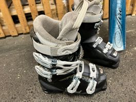 Ski Boots Völkl Skis Set Damen guter Zustand
