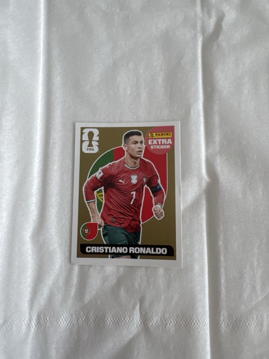 Panini Carte collezionabili: Extra sticker Panini Cristiano Ronaldo – Nuovo (secondo la descrizione) da Wittenbach venduto da dan_jzf2
