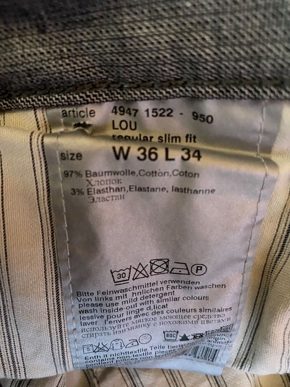 Pantaloni: Alberto/Herren-Hose – Usato da Appenzell venduto da Sonnschein_ 4