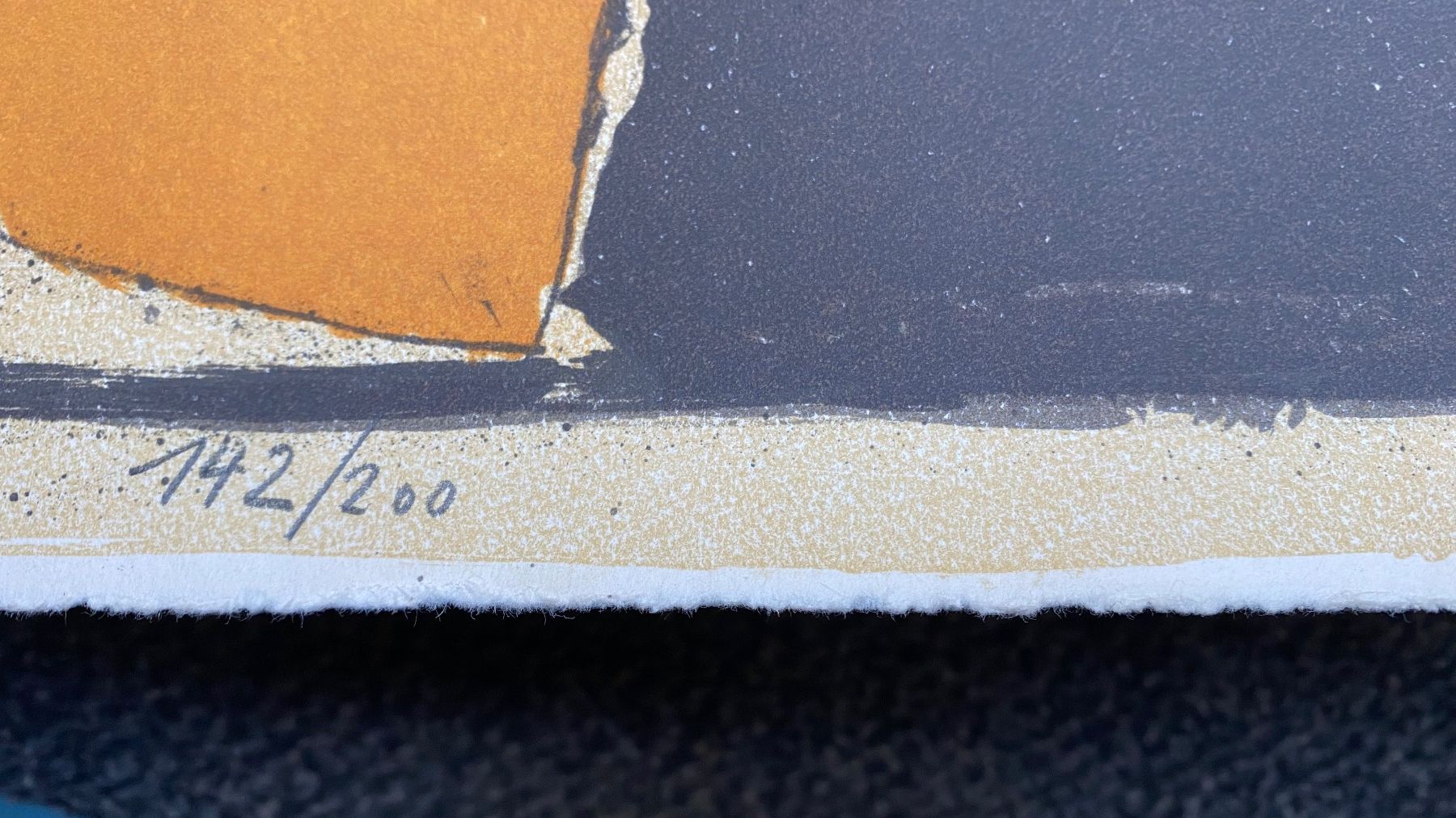 Grafica & Litografie: Original Lithografie Walter Burger 1969 Schweizer Kunst – Usato da Bern venduto da Ensadinado 2