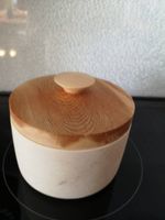 Salz / Zuckerfässli / Bonbonnière aus Arvenholz
