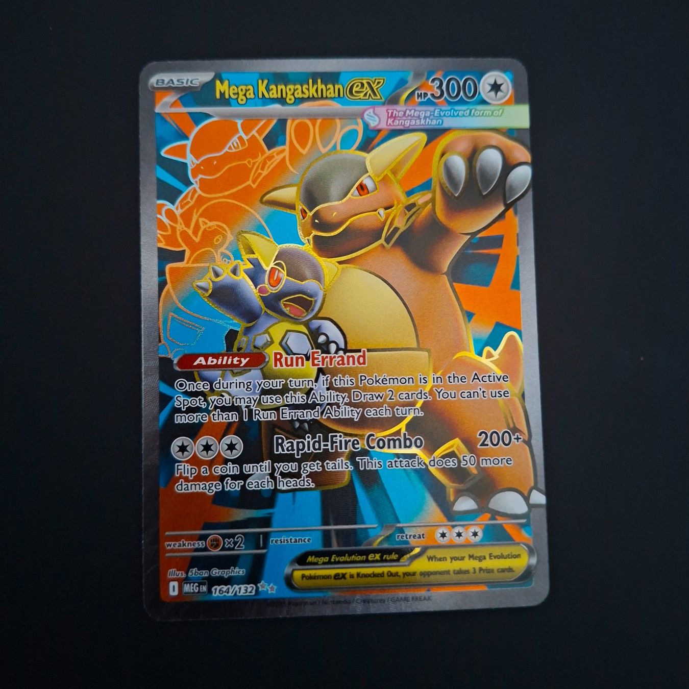 Pokémon Carte collezionabili: Mega Kangaskhan ex  #164 Mega Evolution (MEG EN) – Usato da Biasca venduto da Sara_Poke123