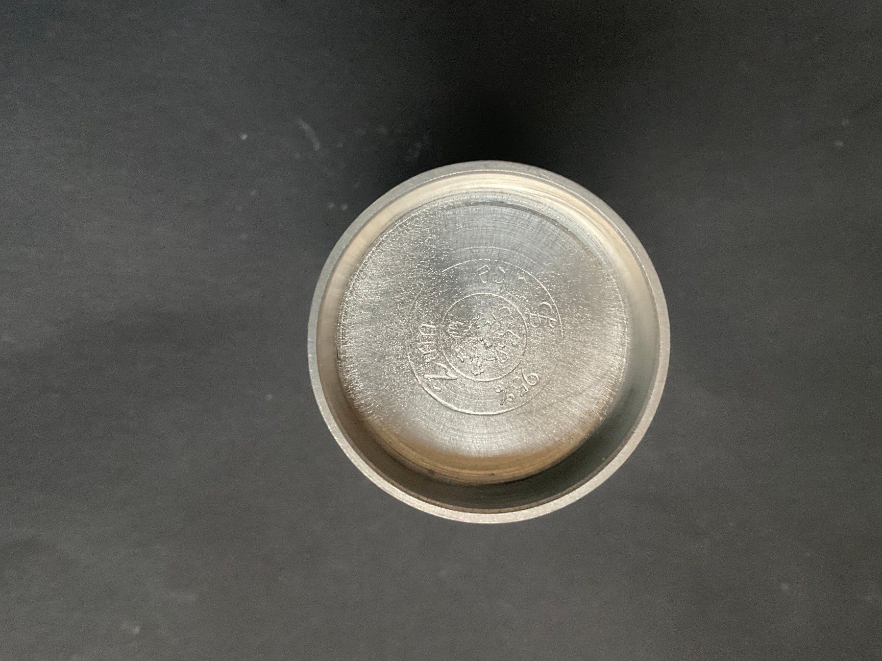 Sonstiges zum Sammeln & Seltenes: Zinnbecher 95 % – Gebraucht aus Bottighofen von onyx42 1