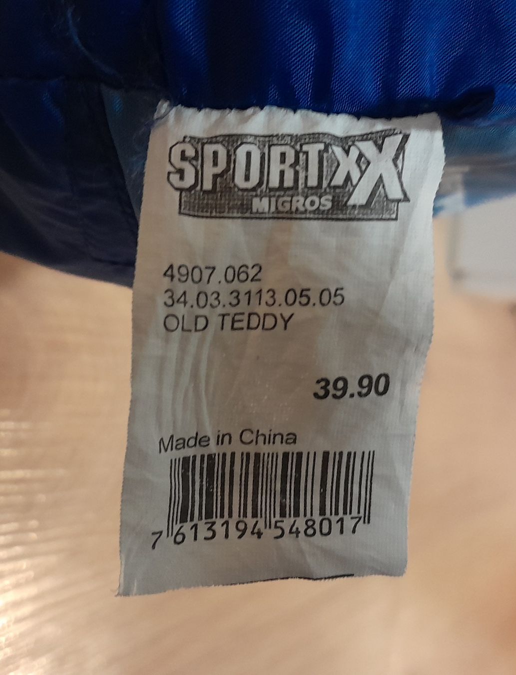Sacchi a pelo: Blauer  Jugend Schlafsack Trevolution Old Teddy – Usato da Lützelflüh-Goldb venduto da Punktesammler 3