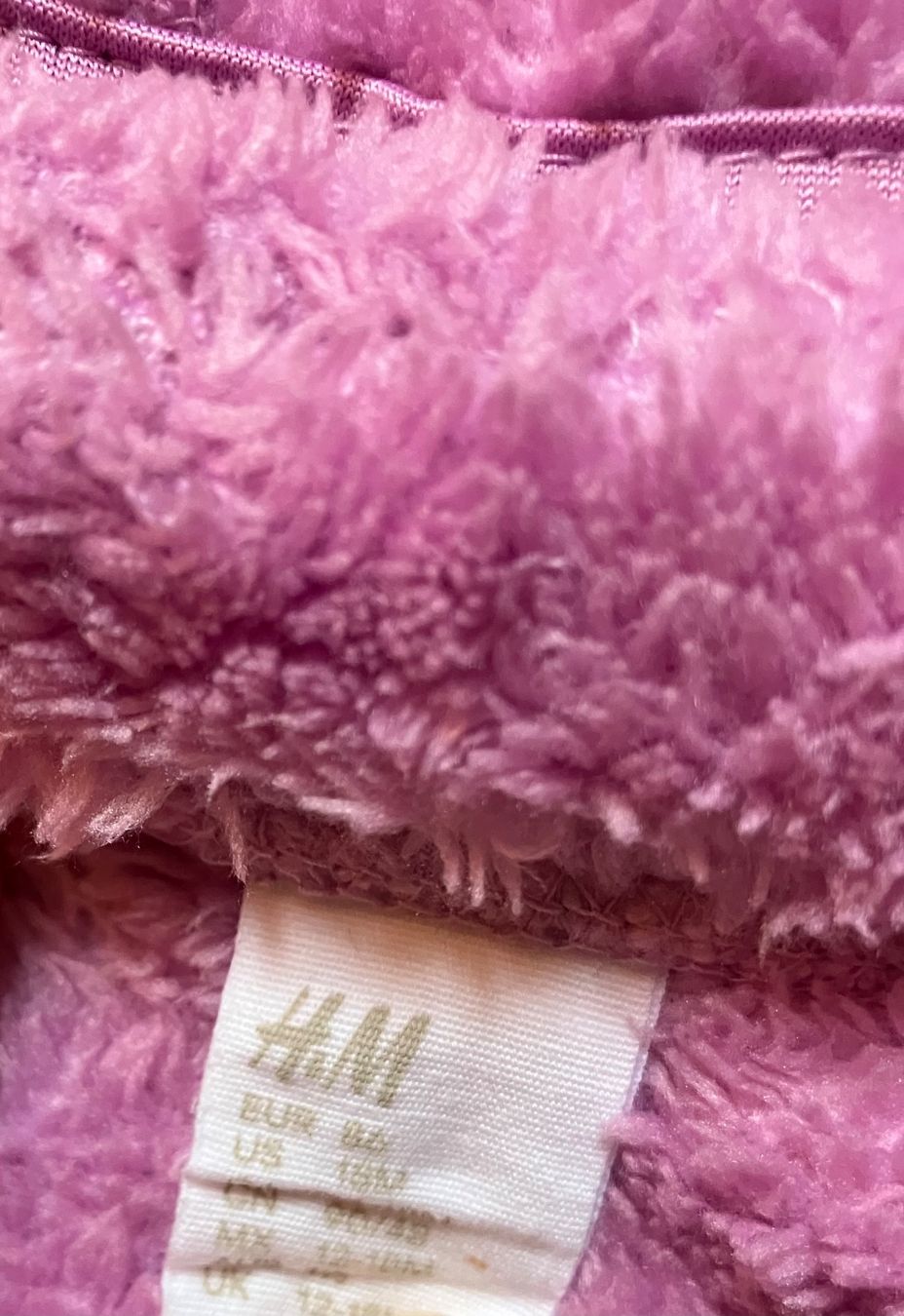 H&M Jacken & Mäntel: Jacke/Teddyjacke mit Kapuze H&M Gr. 86 – Gebraucht aus Gattikon von stri_lgs79 7