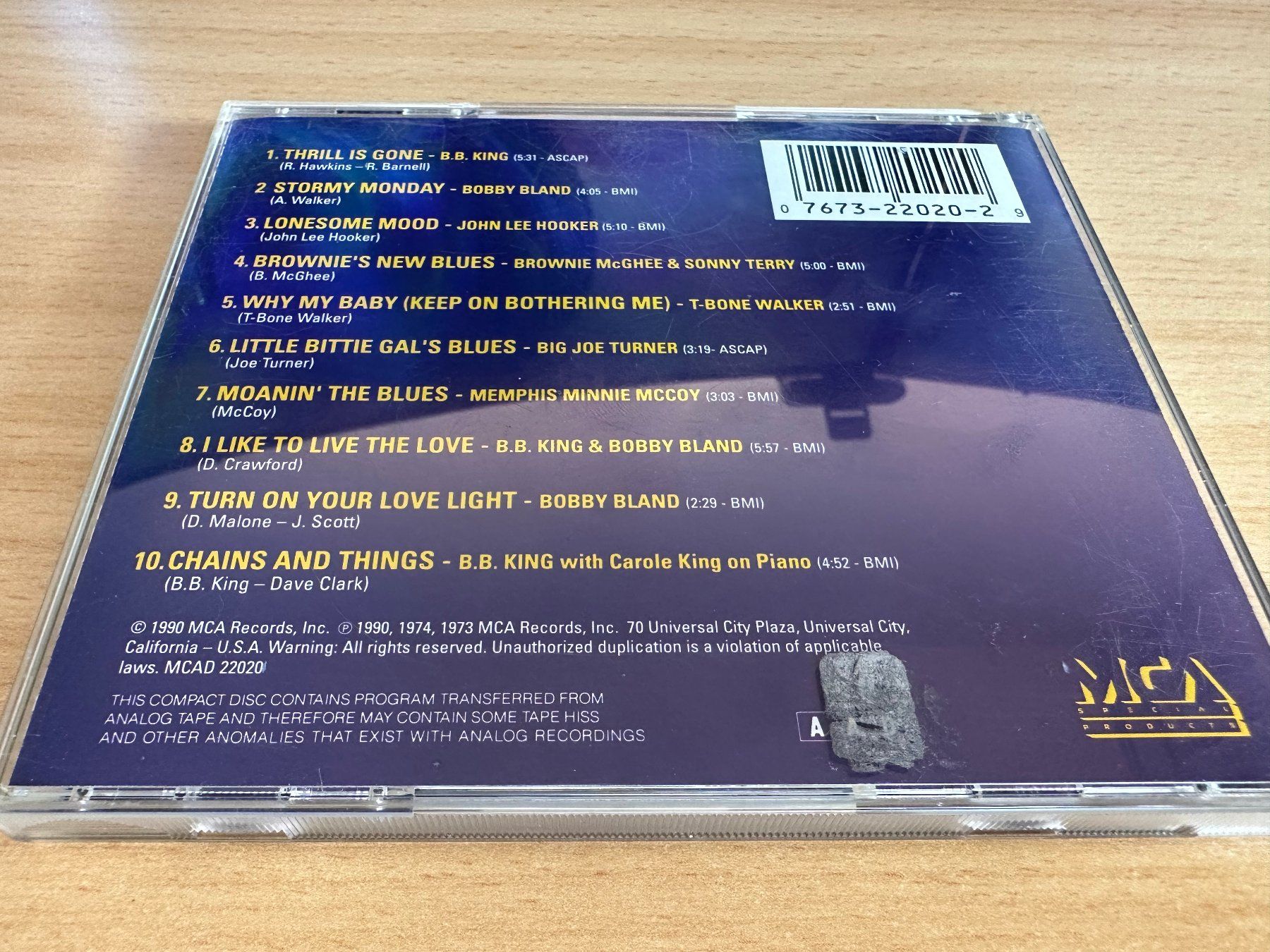 CDs: Various – Best Of The Blues – Gebraucht aus Rikon im Tösstal von Alpenmutz 1
