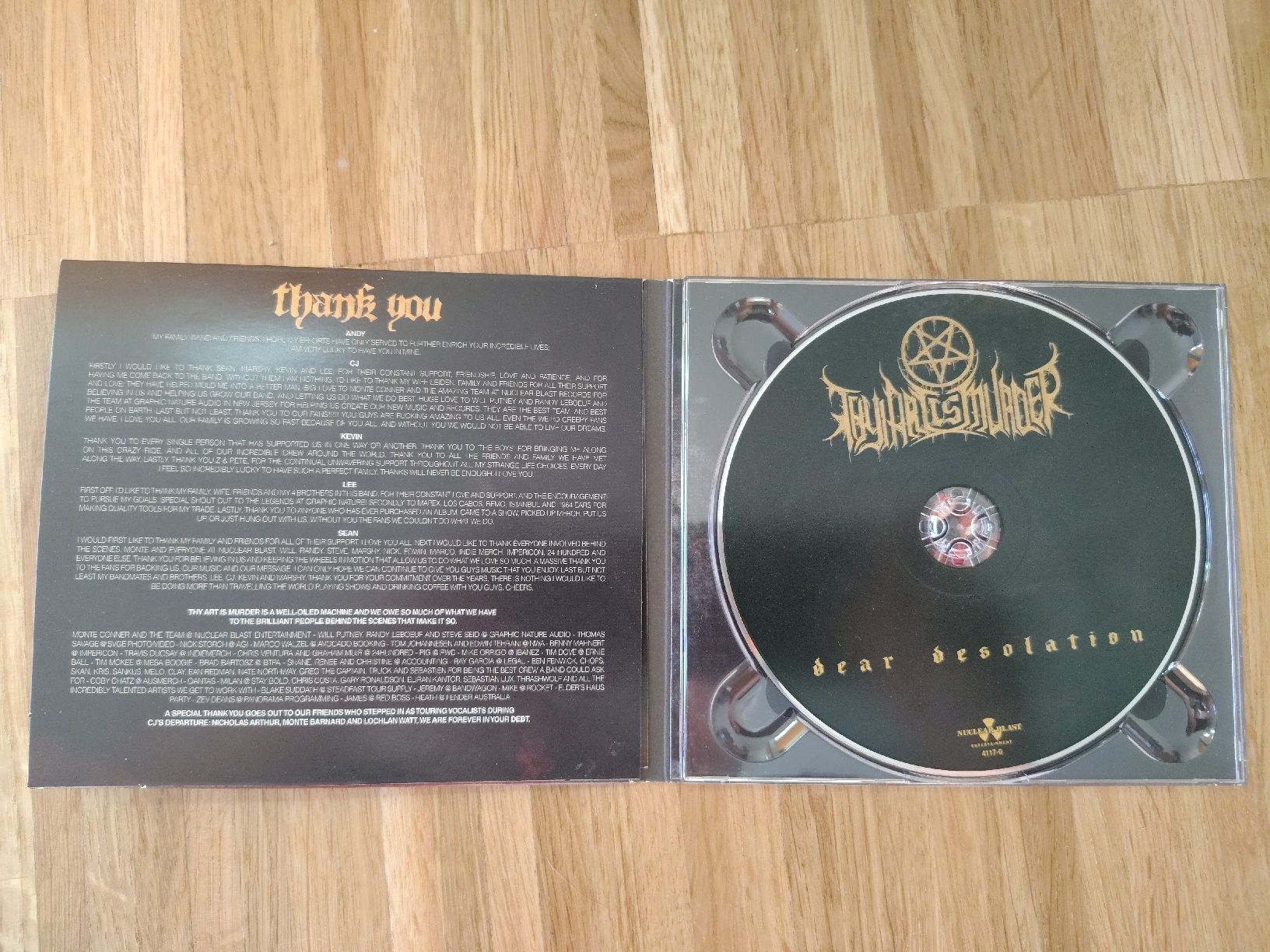 CDs: Thy Art Is Murder CD Dear Desolation  – D'occasion à Kloten par Austin_316 1