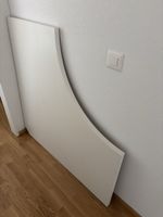 Schreibtischplatte Ecke weiss von Ikea 