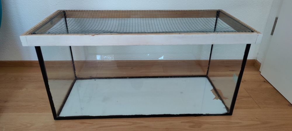 Terrarium mit Gitterabdeckung (L80xB35xh40) Kaufen auf Ricardo
