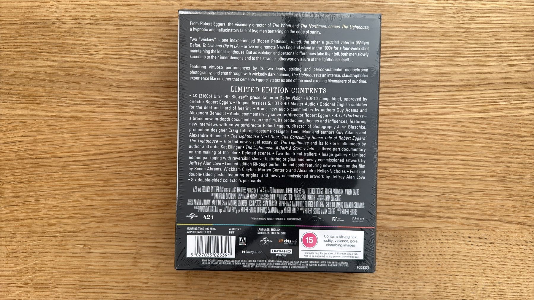 Tutti i DVDs: The Lighthouse Arrow Limited Edition - 4K UHD Blu-Ray – Nuovo e nell'imballaggio originale da Wallisellen venduto da Art_Vendorlay 1