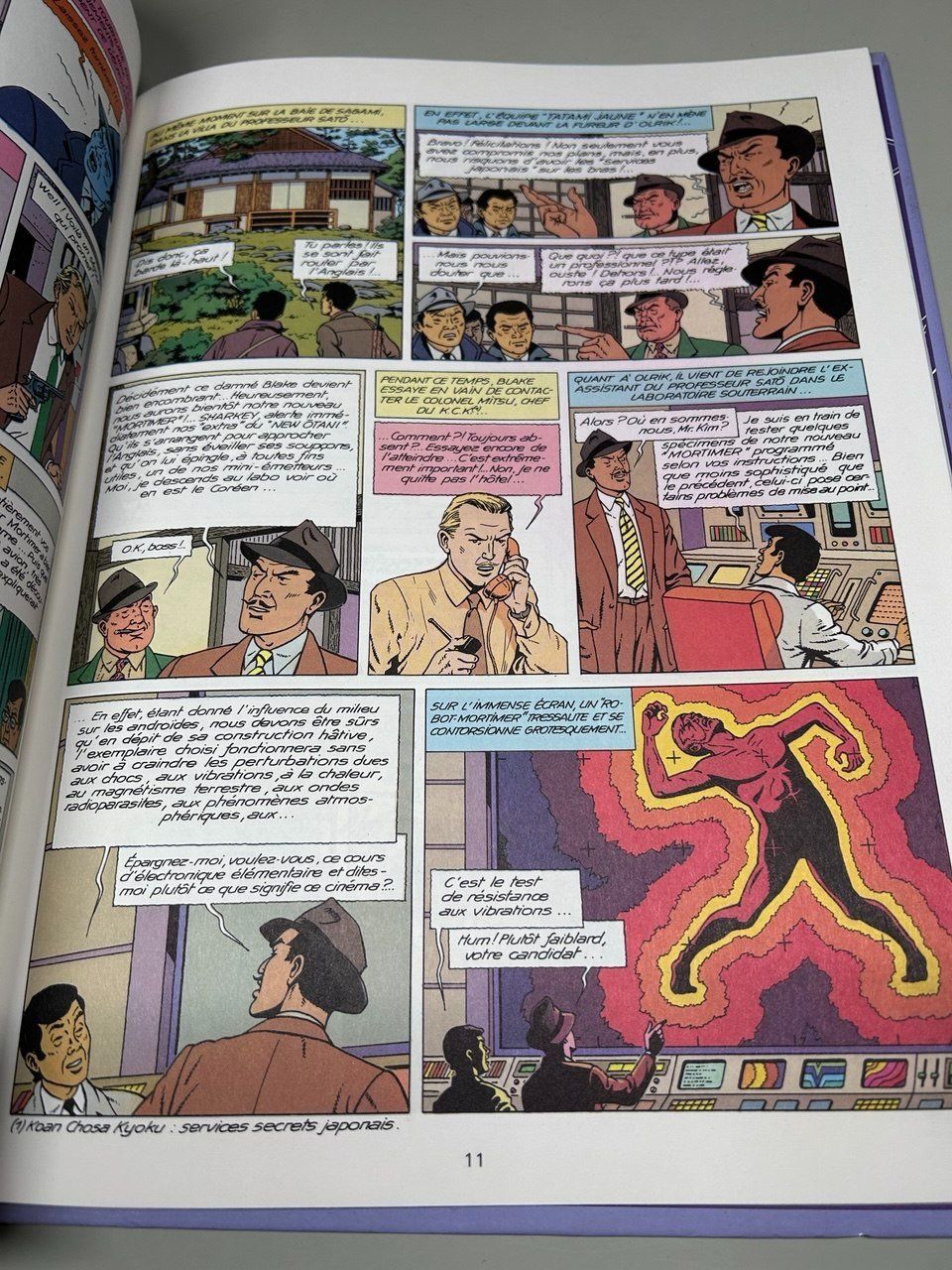 Fumetti: Blake et Mortimer - Les 3 formules du Professeur Sato - 1990 – Usato da Giubiasco venduto da LorisVale 2