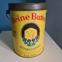 Vintage Butterdose "Reine Butter" 5 Kg