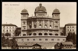 AK Bern, Bundeshaus, 1927