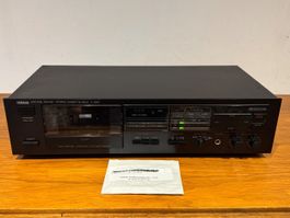 🧿 Yamaha K-220 Stereo Kassettendeck mit neuen Ersatzriemen