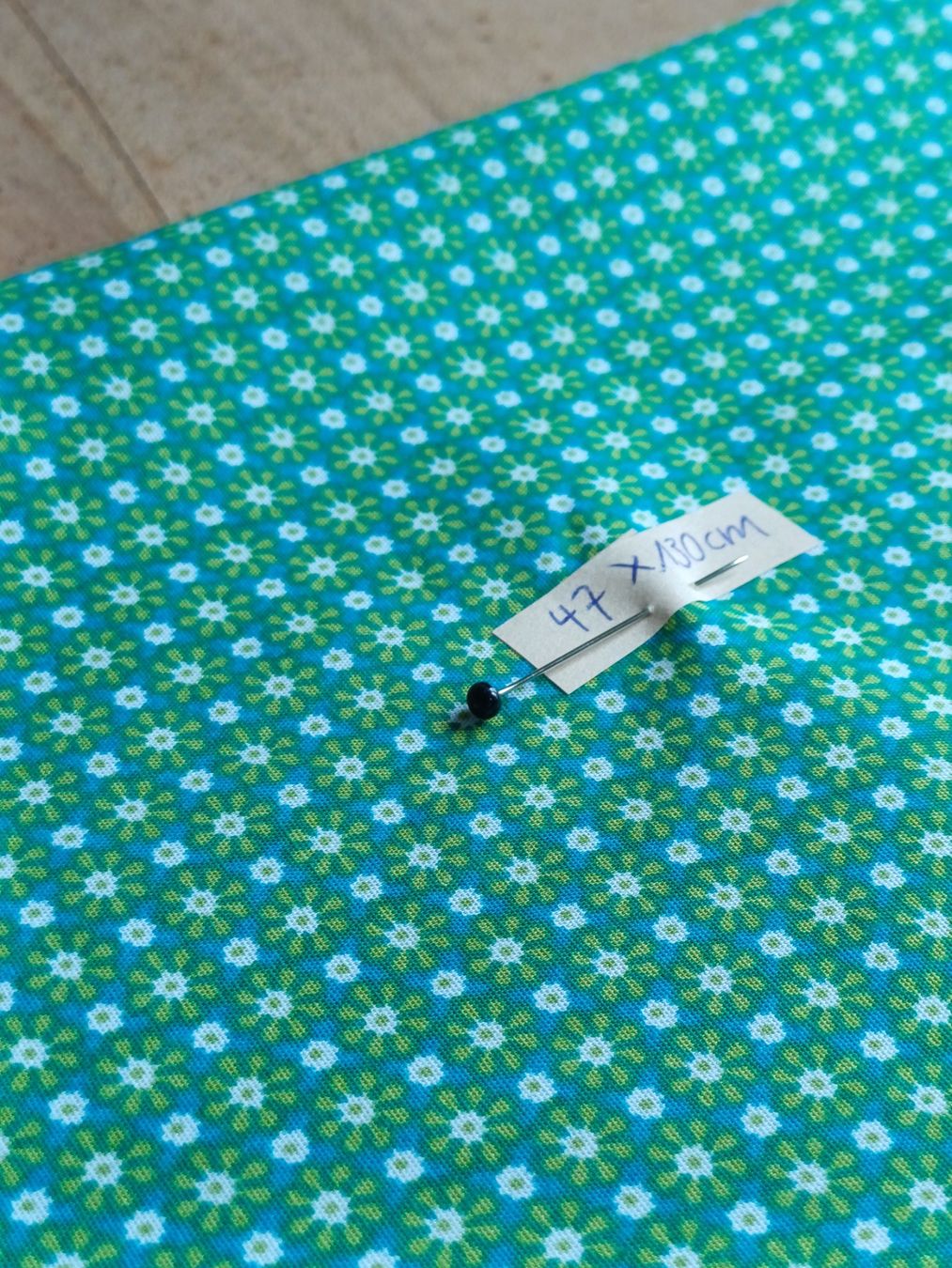 Stoffe: Baumwollstoff Stoff Baumwolle 47 x 130 cm – Neu (gemäss Beschreibung) aus Elgg von Flurinal