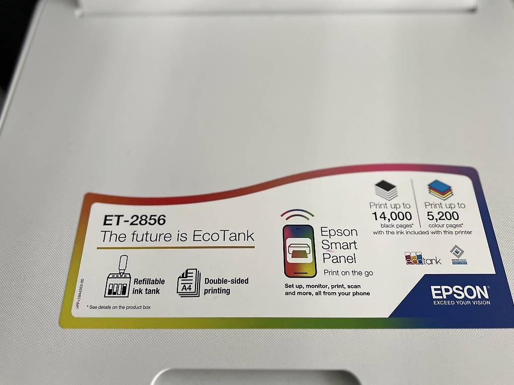 Imprimantes: Epson EcoTank ET-2856  – D'occasion à Dübendorf par kma_vl8m 1