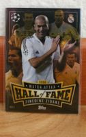 Match Attax Hall of Fame Zinedine Zidane Karte 2024