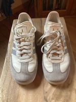 Adidas Messi Samba Turnschuhe Weiss Grau Grösse 40 2/3 gebra