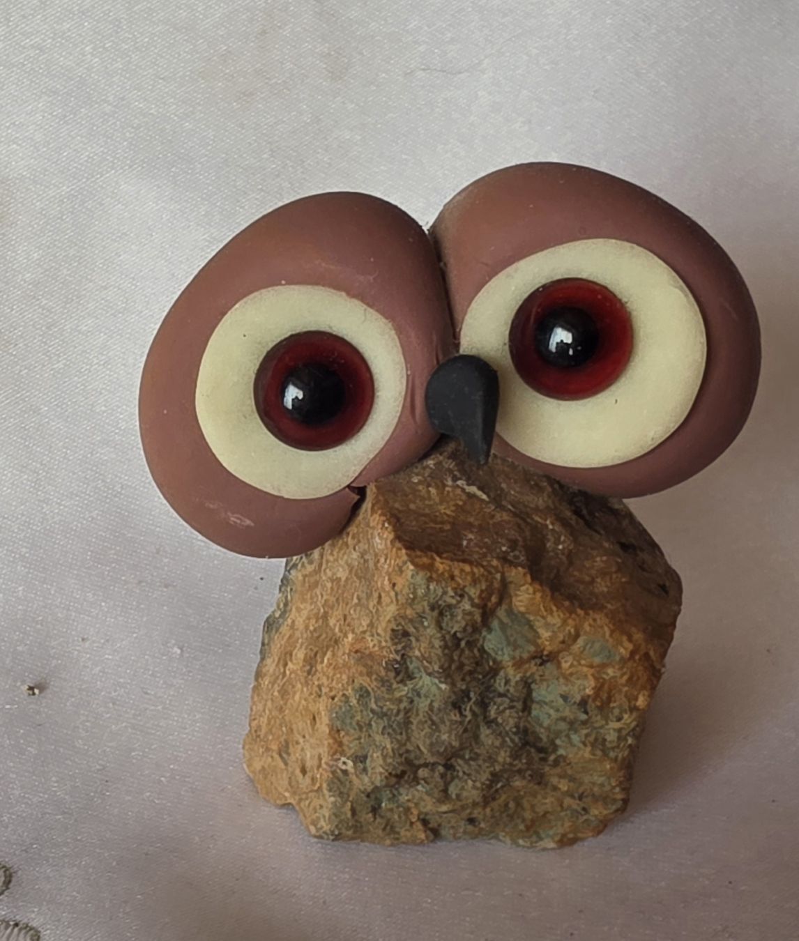 Statuette: Eule Figur Naturstein Handgemacht und einzigartig – Nuovo (secondo la descrizione) da Rickenbach BL venduto da nicole611