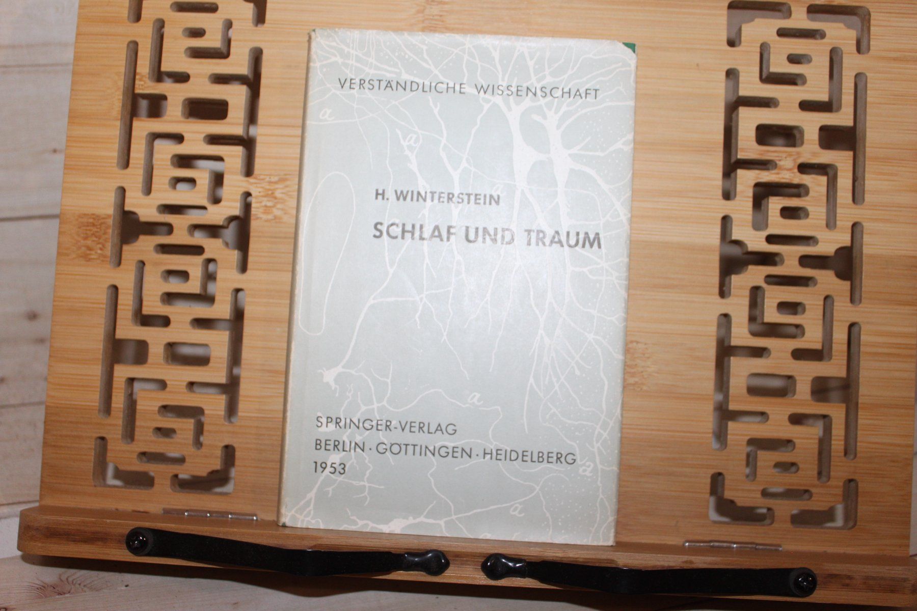Libri: Schlaf und Traum - Verständliche Wissenschaft -H.Winterstein – Usato da Urdorf venduto da Buchprofi