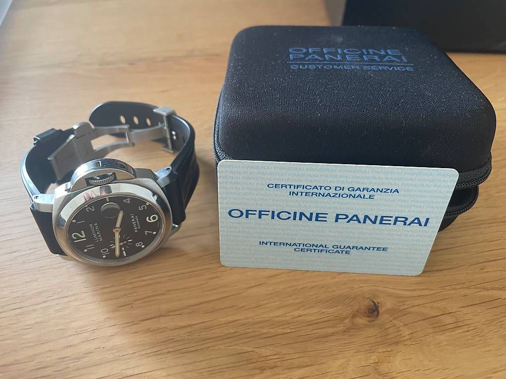 Panerai Orologi: Panerai Luminor Marina PAM 00164  Full Set – Usato da Schmerikon venduto da triathlon2010 3