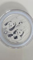Panda Silbermuenze 30g Ag.999 10 Yuan 2022 neuwertig