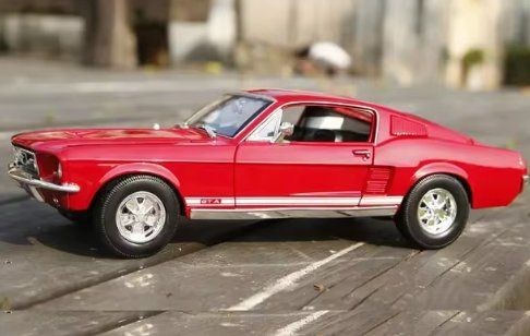 Maisto Modellini d'auto: 1967 Ford Mustang Modellauto 1/18 – Nuovo e nell'imballaggio originale da Ettingen venduto da SwissHellcat 1