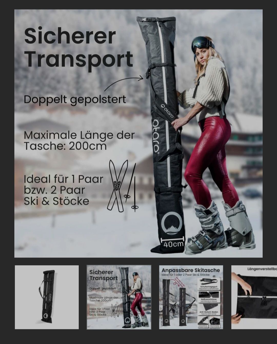 Borse: Neue Skitasche von Otaro – Nuovo (secondo la descrizione) da Büttikon AG venduto da PAM120319 7