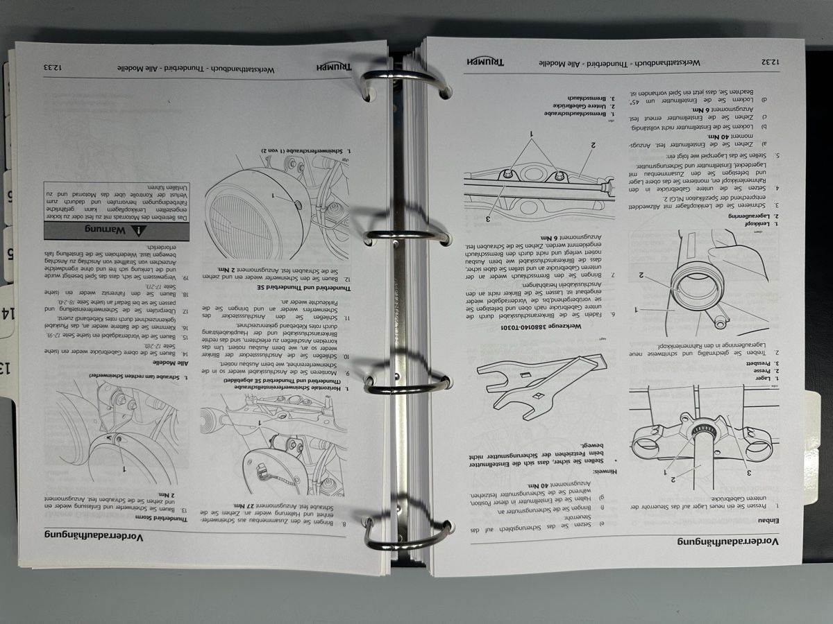 Libri: Triumph Thunderbird   Service Manual – Nuovo (secondo la descrizione) da Mörschwil venduto da Hilbilly 6